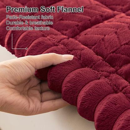 Smiry Couch Cover for Dogs, Non Slip Fuzzy Pet Sofa Arm Covers Washable | Sofa - Image 2