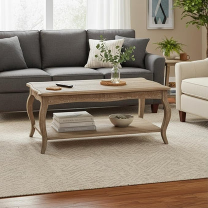 Alaterre Furniture Austerity 42-Inch Rustic Coffee Table - Image 6