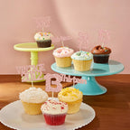 Gyufise 24Pcs 13th Birthday Cupcake Toppers Glitter Thirteen Vintage 2012 Hello 13 Years Birthday Cupcake Picks Official Teenager 13 Cake Decor for Happy 13th Anniversary Party Rose Gold