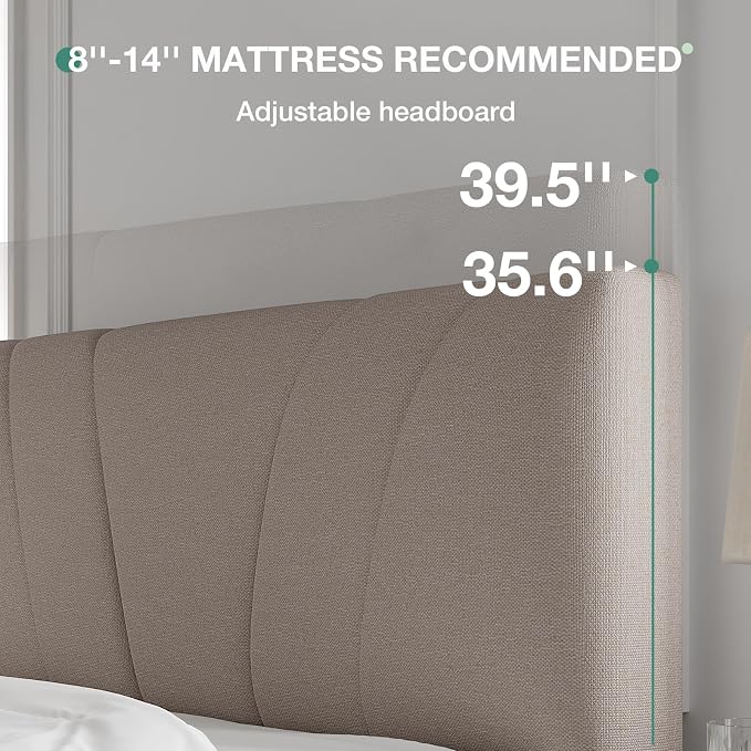 Novilla King Size Bed Frame - Image 4