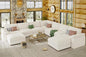 EASE MOOSE Oversized Sectional Modular Sofa，Comfty U Shape Sectional FSC by EASEMOOSE