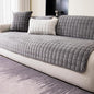 Velvet Couch Cover, Washable Sectional Sofa Cover, Anti Slip Sofa Slipcover by MDSASFD