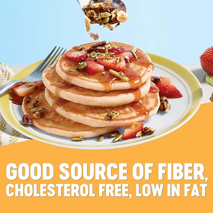 Krusteaz Heart Healthy Buttermilk Pancake Mix, 25.2 OZ (4-Pack)