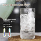 BaveL Thin Highball Glasses Set of 4,19oz Cocktail Glass Set,Tall Drinking Glasses for Water,Juice,Milk,Cocktails,Beer and More,Elegant Bar Glassware,Lead-Free Pint Glasses,Glass Drink Tumblers