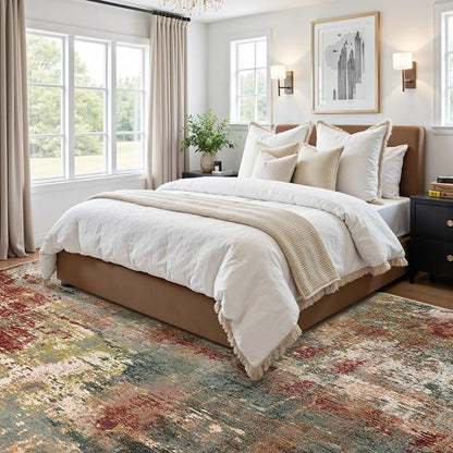 RELEANY Washable Square 6'x6' Area Rug - Image 7