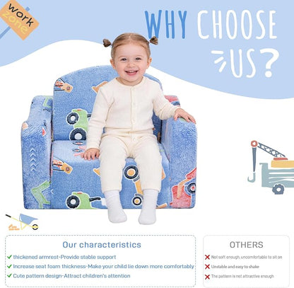 aodisman Thick Comfy Toddler Chair and Couch - Image 6