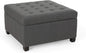 Christopher Knight Home Hedda Tufted Fabric Storage Ottoman by ChristopherKnightHome