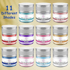 Glitter & Glitz Edible Glitter for Drinks - Premium Drink Glitter Edible Dust for Cocktails, Baking, Brew - Luster Dust and Cocktail Glitter - Edible Glitter for Drinks Decoration (White, 5Grams)