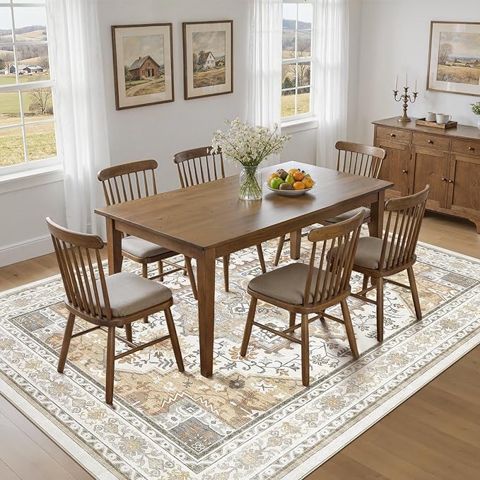 UERMEI 10x12 Area Rug for Living Room - Image 5