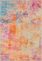 Area Rug Living Room: 8x8 Modern Washable Soft Carpet Galaxy Haze | by FXRHLP