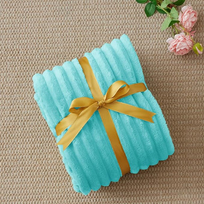 BEDELITE Ribbed Twin Blanket for Couch & Bed, Warm Yet Lightweight, Ribbed - Image 6