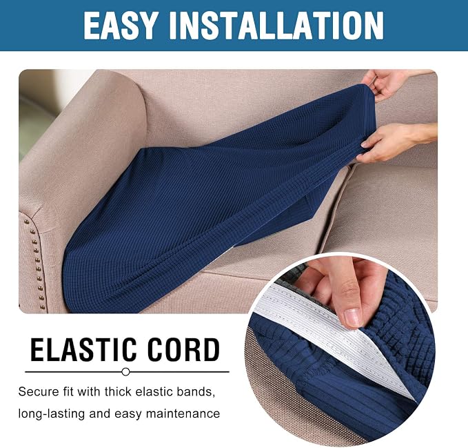 H.VERSAILTEX Super Stretch Stylish Cushions Covers/Furniture Cover Spandex - Image 5