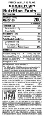 Monster Energy Java 300 Triple Shot Robust Coffee, French Vanilla, 15 Fl Oz (Pack of 12)