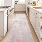 RELEANY Washable Runner 2'x8' Abstract Area Rug by RELEANY
