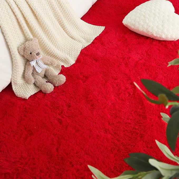 LOCHAS Area Rugs Fluffy Living Room Carpets - Image 6