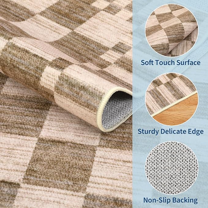 GarveeHome 2x6 Kitchen Runner Rug Non Slip Washable Runner Rug - Image 5