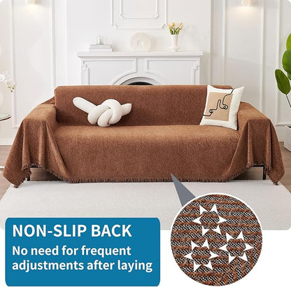 HAOMAIJIA Chenille Couch Cover Sofa Covers - Image 2