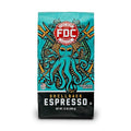 Fire Department Coffee - Gives Back to Firefighters - Bold & Smooth Shellback Espresso Ground Coffee - Roasted in the USA - Veteran Owned - 12 oz