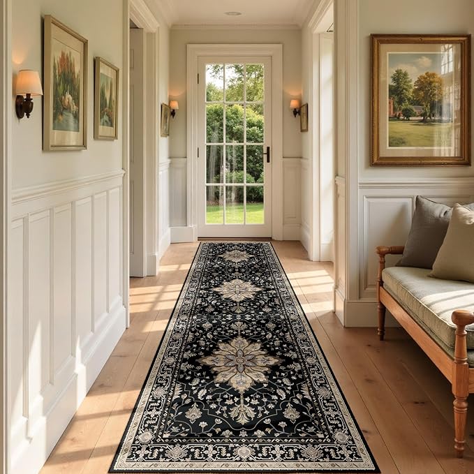 RELEANY Washable Area Rug, Runner 2'x7', Water Repellent, Pet Friendly - Image 2