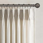 Pinch Pleated 92 Inch Curtains 2 Panels by Topfinel
