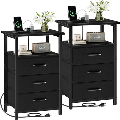 Vagusicc Nightstand Set of 2 by Vagusicc