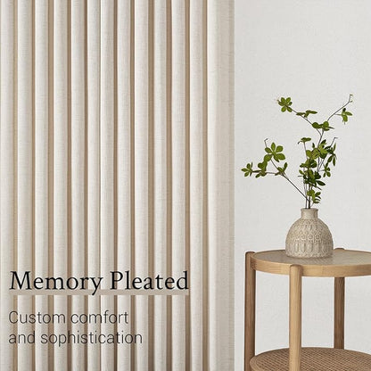 Pinch Pleated 94 Inch Curtains 2 Panels - Image 7