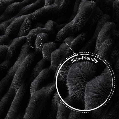 Exclusivo Mezcla Striped King Size Fleece Blanket - Image 5