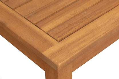 Balkene Home 63407 Lio Oslo Solid Wood Indoor/Outdoor Side Table Light Brown - Image 5