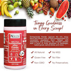 NPG Freeze-Dried Pomegranate Juice Powder 7 Oz, Seedless Fine Powder 100% Natural for Smoothies, Beverages, Baking, and Cooking, Vegan-Friendly, Light Pink Color