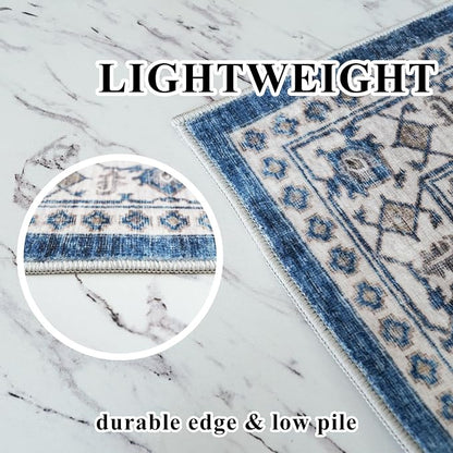 2x6 Washable Hallway Runner Rug: Indoor Farmhouse Kitchen Rugs Oriental Thin - Image 6