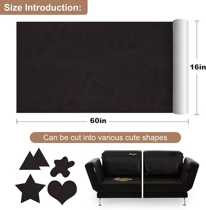 ONine Leather Repair Patch, Self-Adhesive Couch Patch - Image 3