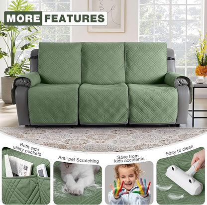 TAOCOCO 100% Waterproof Recliner Sofa Cover, Non Slip Split Couch Covers - Image 6