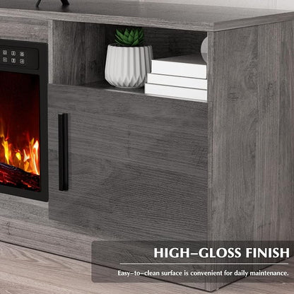 Lemberi Fireplace tv Stand - Image 6