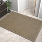 Sturdy Front Door Mat, Absorbent Muddy Dirt Resist Welcome Door Mats Outdoor by HIYARD
