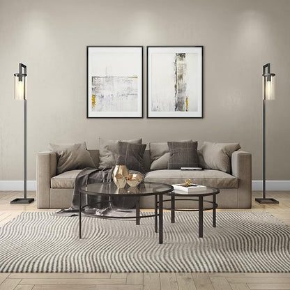 Henn&Hart Round Nested Coffee Table in Blackened Bronze, Coffee Table coffee - Image 6