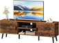 SUPERJARE TV Stand for 55 Inch TV, Entertainment Center by SUPERJARE