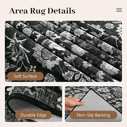 9x12 Ft Extra Large Area Rugs for Living Room, Soft Non-Slip Machine Washable - Image 6
