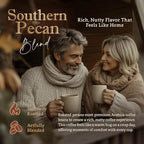Southern Pecan Flavored Ground Coffee – Medium Roast, 100% Arabica, Single Origin – Organic, Naturally Flavored, No Artificial Additives – by Coffea Flavor