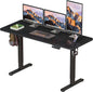 BIZUM Electric Standing Desk 60 x 24 Inch Computer Desk-Gaming Desk Black Home by Unknown