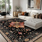 RELEANY Washable Area Rug, Water Repellent, Pet Friendly, Vintage Floral Boho by RELEANY