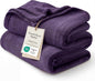 Bedsure GentleSoft Fleece Bed Blankets Large Size Purple by Unknown