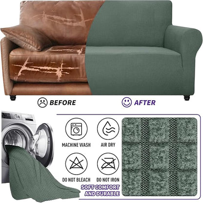 ZNSAYOTX Super Stretch Chair Slipcover Universal Sofa Chair Covers - Image 7