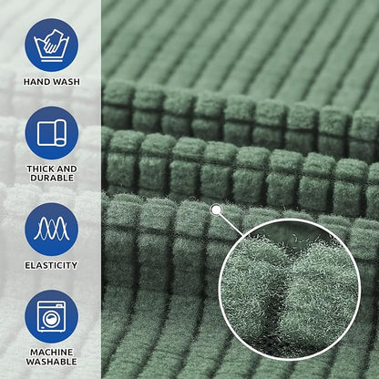 Stretch Oversized Couch Covers for Sofa Slipcover, Soft Jacquard Non-Slip - Image 3