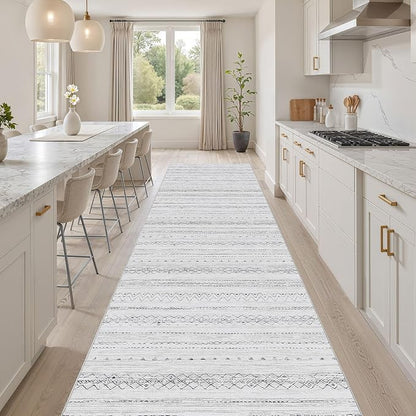 cotiled Hallway 2.6x8 Runner Rugs Washable Boho Moroccan Soft Rug | Solve - Image 6