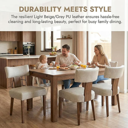 VESCASA Upholstered Dining Chairs - Image 2