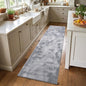 2x6 Tie-dye Light Grey Runner Rug Washable Non-Slip by Unknown