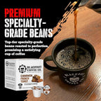 Blackout Coffee Cinnamon French Toast Flavored Pods - Freshly Roasted in the USA - K-Cup Compatible Single-Serve Coffee Pods (18 Count)