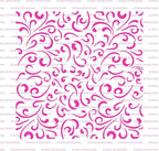 Fancy Pattern Cookie Stencil - Sugar Cookie Stencil, Cookie Decorating, Cooking Stencil, Airbrush Stencil, Airbrush Pattern