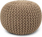 REDEARTH Round Pouf Ottoman by REDEARTH