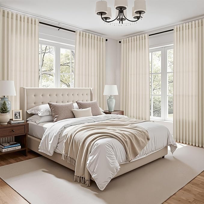 Birch Beige Curtains 90 Inches Long - Image 7